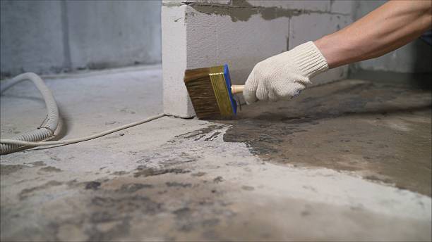 SJ Waterproofing Pros Waterproofing coverage map for Burkettsville, OH and surrounding area